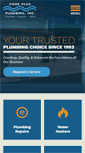 Mobile Screenshot of codeplusplumbing.com